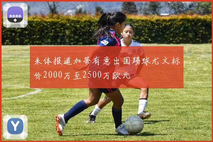 米体报道加蒂有意出国踢球尤文标价2000万至2500万欧元